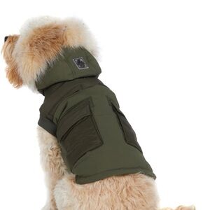 Pajar Pup Olive Green Dog Jacket